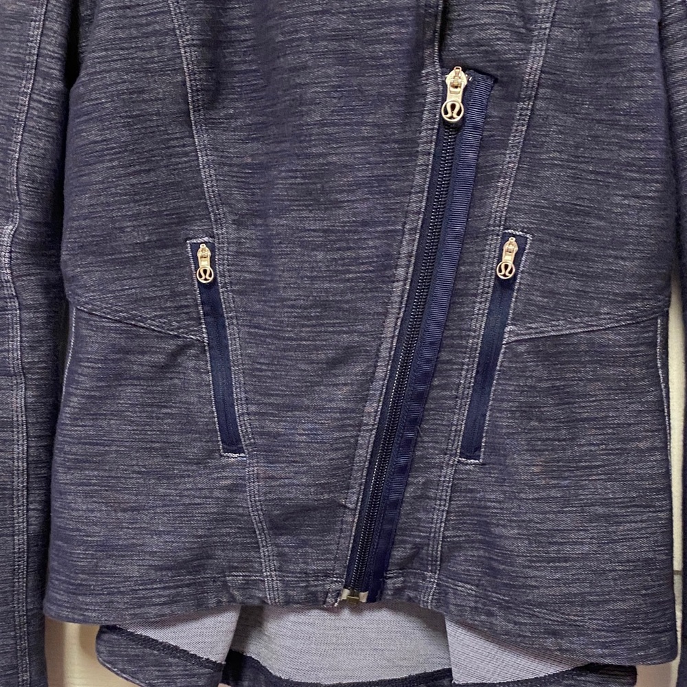 Lululemon Athletica Navy Varsity Jacket